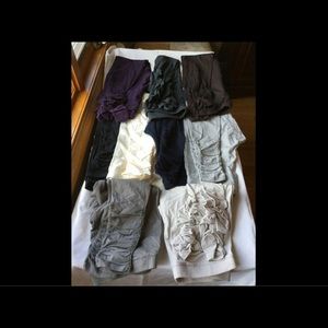 Victoria’s Secret Moda International RUCHED Legging, Heather Grey XS
